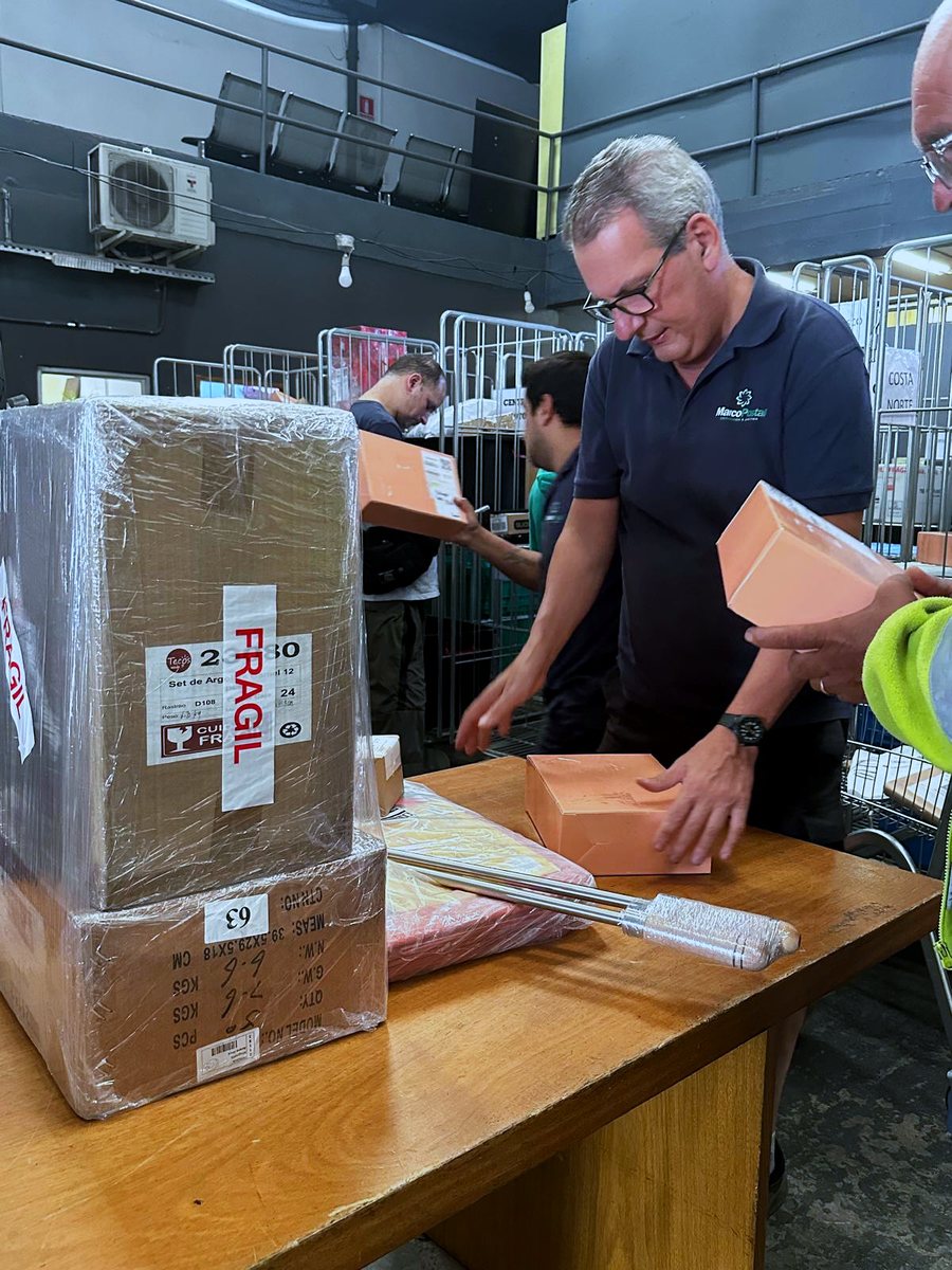 Preparación y embalaje de un pedido