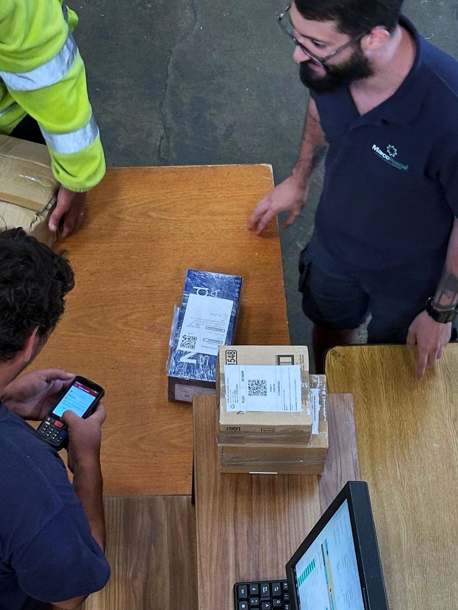 Entrega de un pedido en mostrador con lectura de código